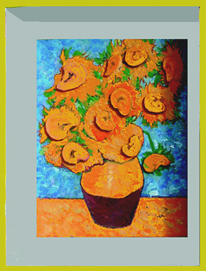 kunstkistje hommage aan van Gogh