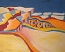 Egypte acrylschilderij